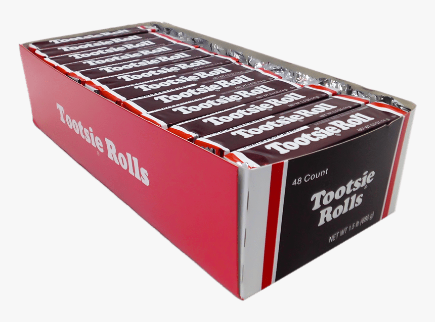 Tootsie Roll 48 Count Box - Box, HD Png Download, Free Download