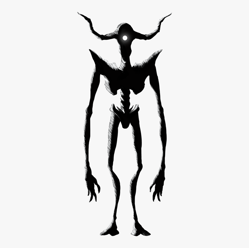 Silhouette Drawing /m/02csf Visual Arts Legendary Creature - Illustration, HD Png Download, Free Download