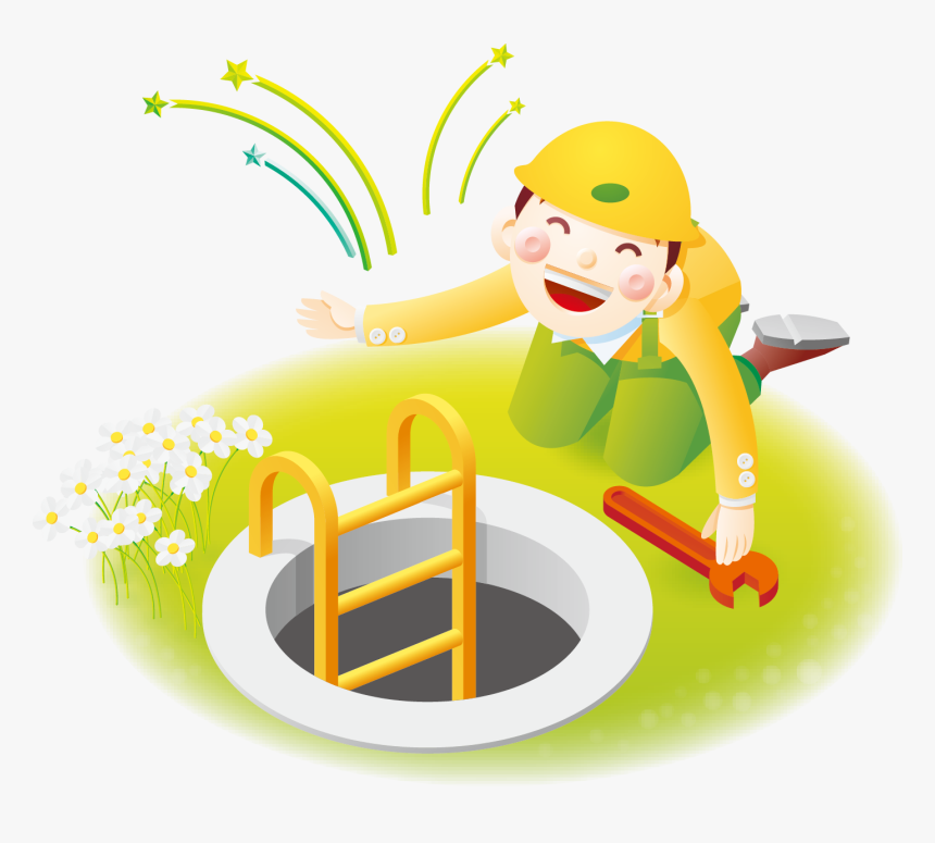 Happy Child Care Worker - Illustration, HD Png Download, Free Download