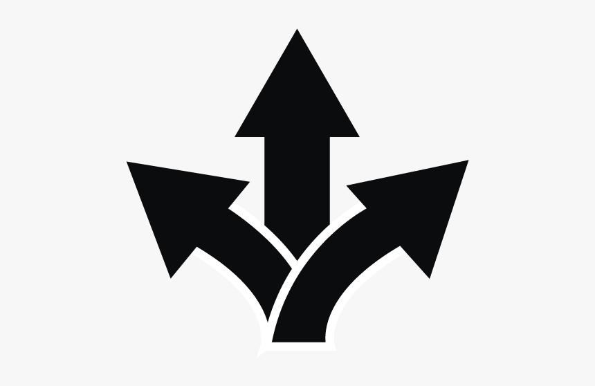 Fork In The Road Icon, HD Png Download, Free Download