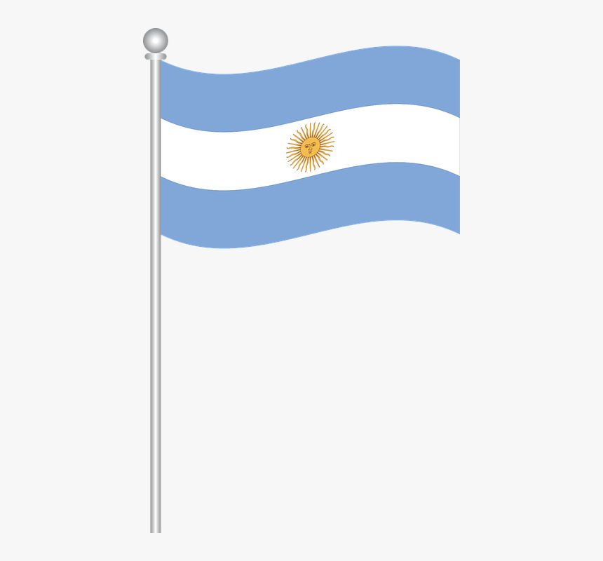 Flag Of Argentina, Flag, Argentina, World - Argentina Flag Vector, HD Png Download, Free Download