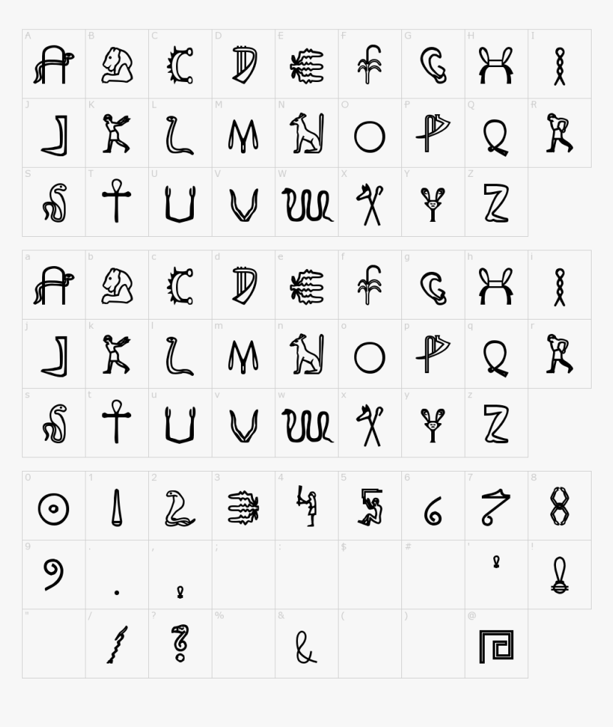 Fake Hieroglyphics, HD Png Download, Free Download