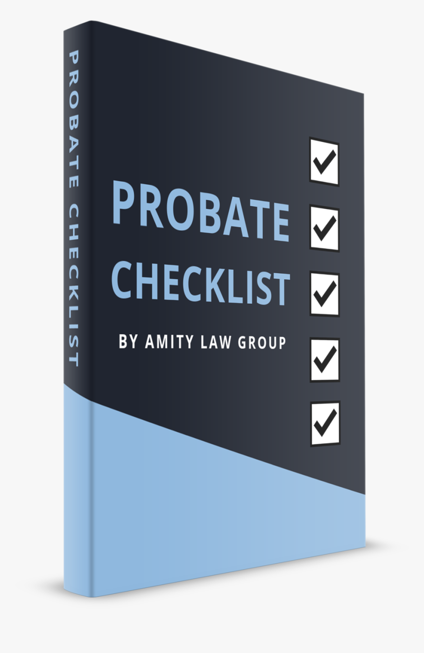 Probate Checklist 3d Cover - Book Cover, HD Png Download, Free Download