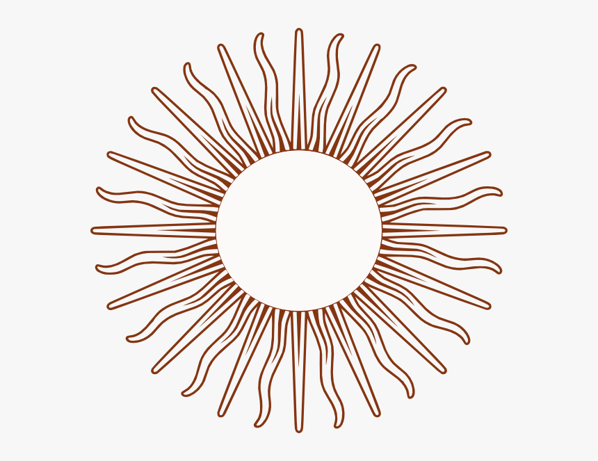 Sol De La Bandera Argentina , Png Download - Sun On The Argentina Flag, Transparent Png, Free Download