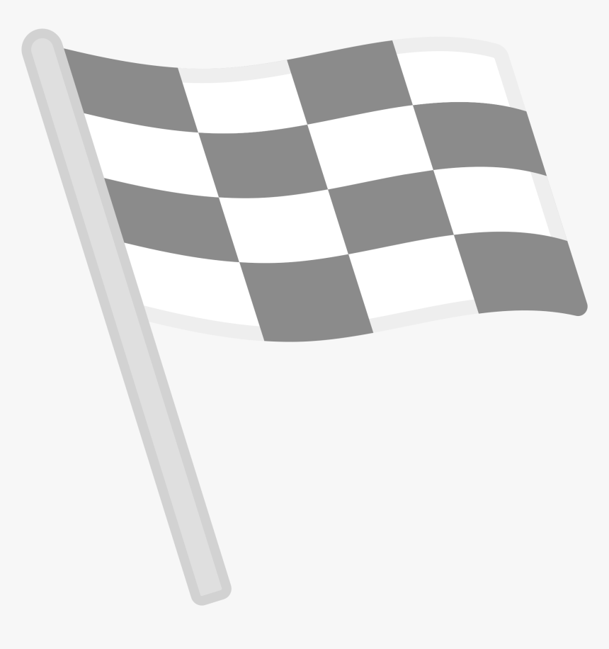 Emoji Bandera A Cuadros Clipart , Png Download - Finish Line Flag Emoji, Transparent Png, Free Download
