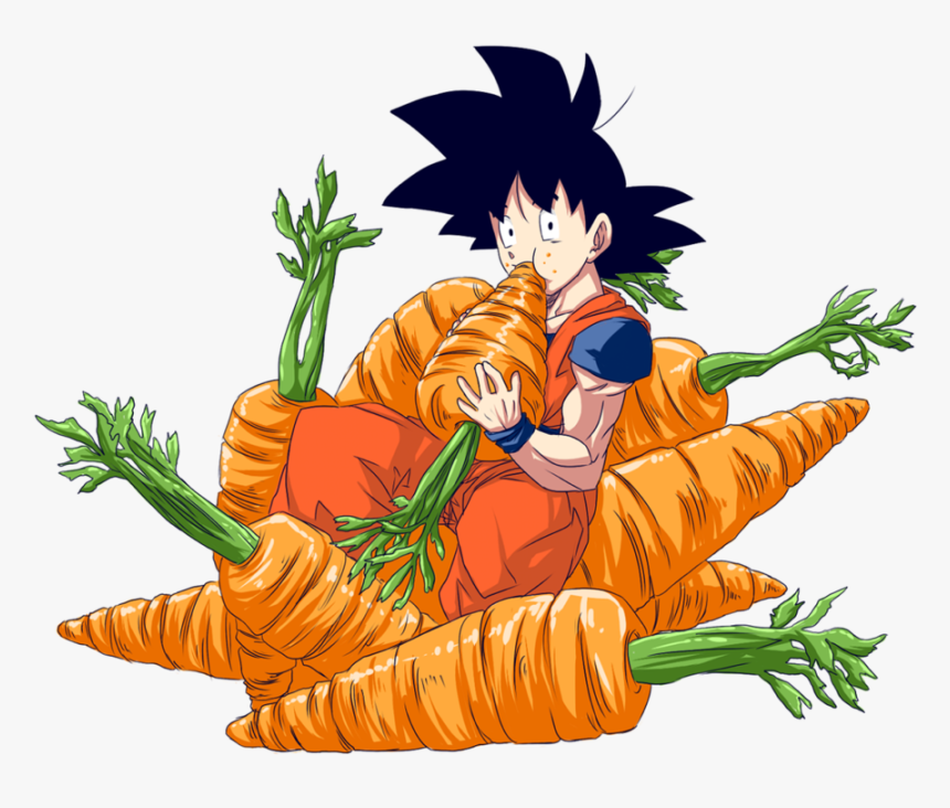 Carrot 8u By Mamacharms On Clipart Library - Dbz Vegetables, HD Png Download, Free Download