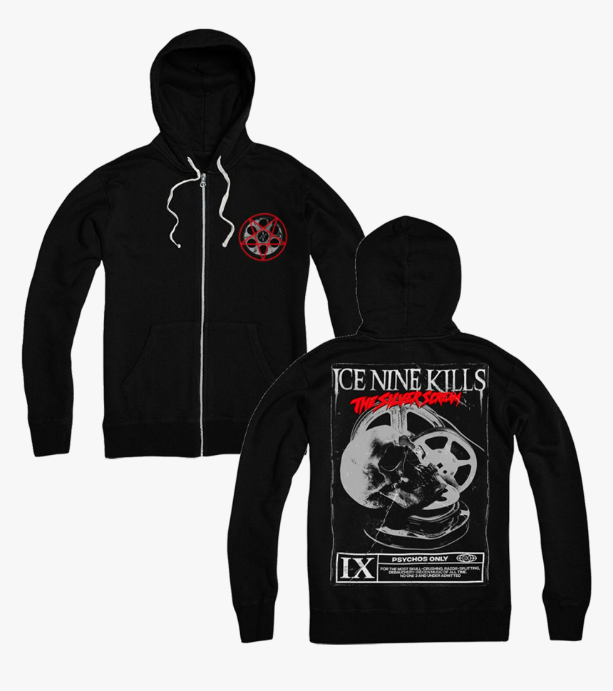 Pentagram Reel Zip Hoodie"
 Class="lazyload Lazyload - Ice Nine Kills, HD Png Download, Free Download