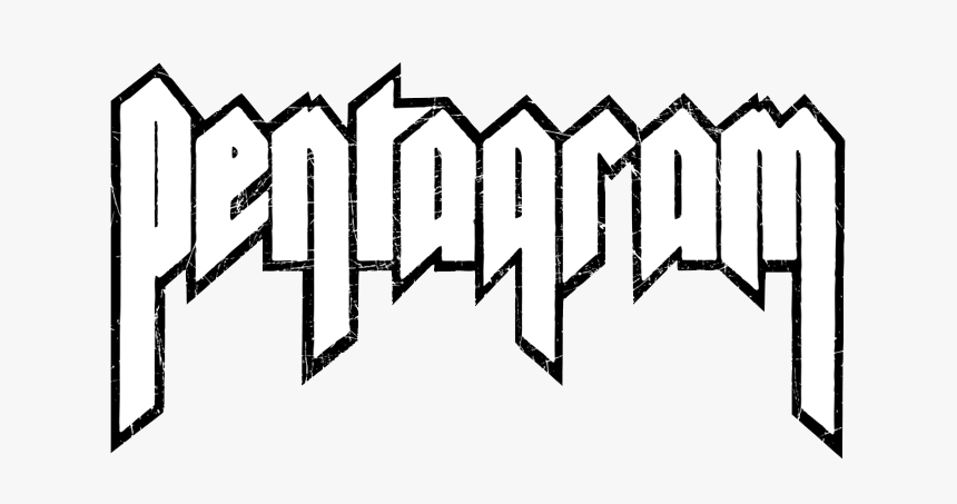 Pentagram Merch - Pentagram Band Logo Png, Transparent Png, Free Download