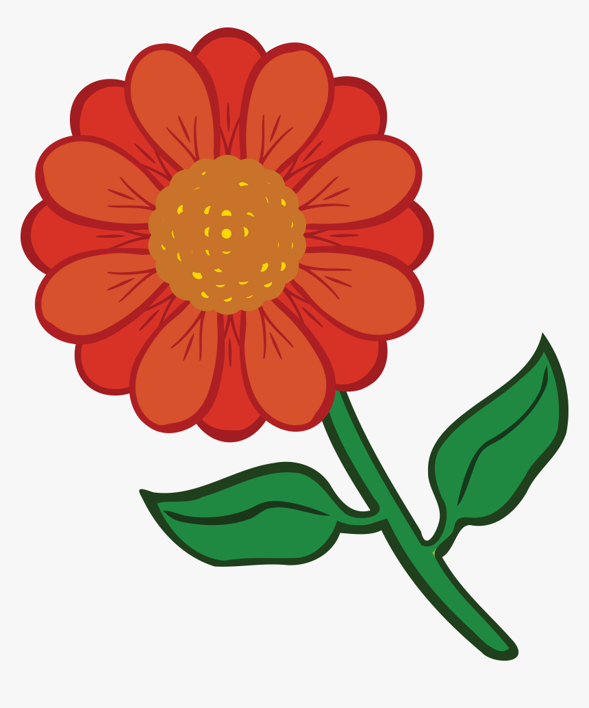 Transparent Daisy Clipart Png - Flower Coloured, Png Download, Free Download