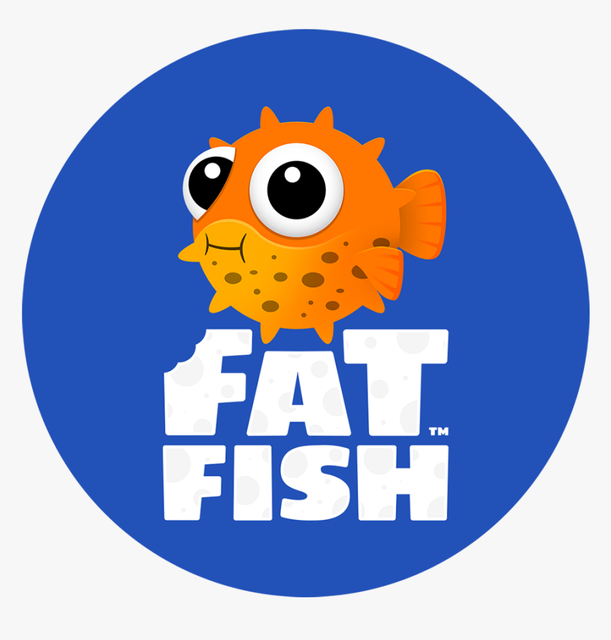 Fat Fish Games - Round Fat Fish, HD Png Download, Free Download