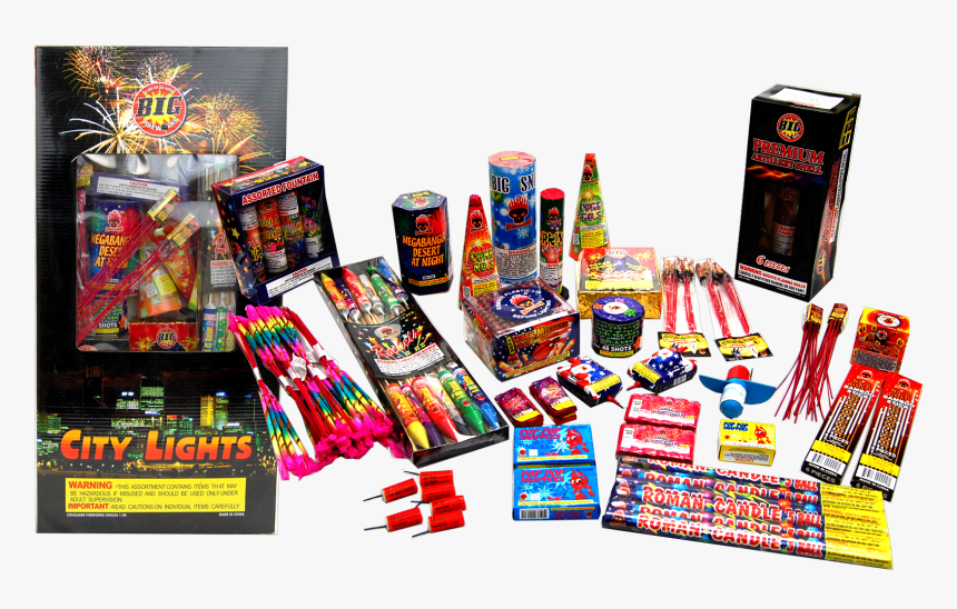 City Lights Assortment Firework, HD Png Download, Free Download