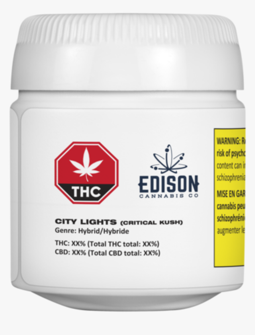Edison Cannabis Co - City Lights Weed, HD Png Download, Free Download