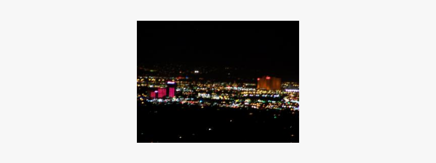 Reno Nevada, Above The City Lights, Just Below Tahoe - Skyline, HD Png Download, Free Download