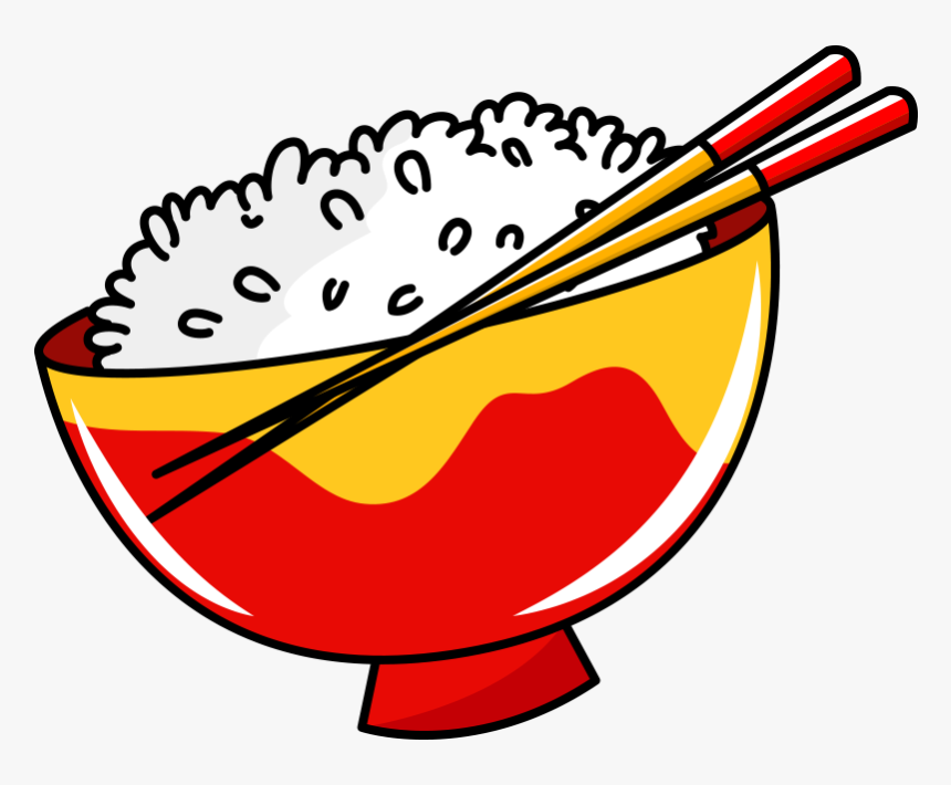 Transparent Bowl Of Rice Clipart - Cartoon Transparent Rice Png, Png Download, Free Download