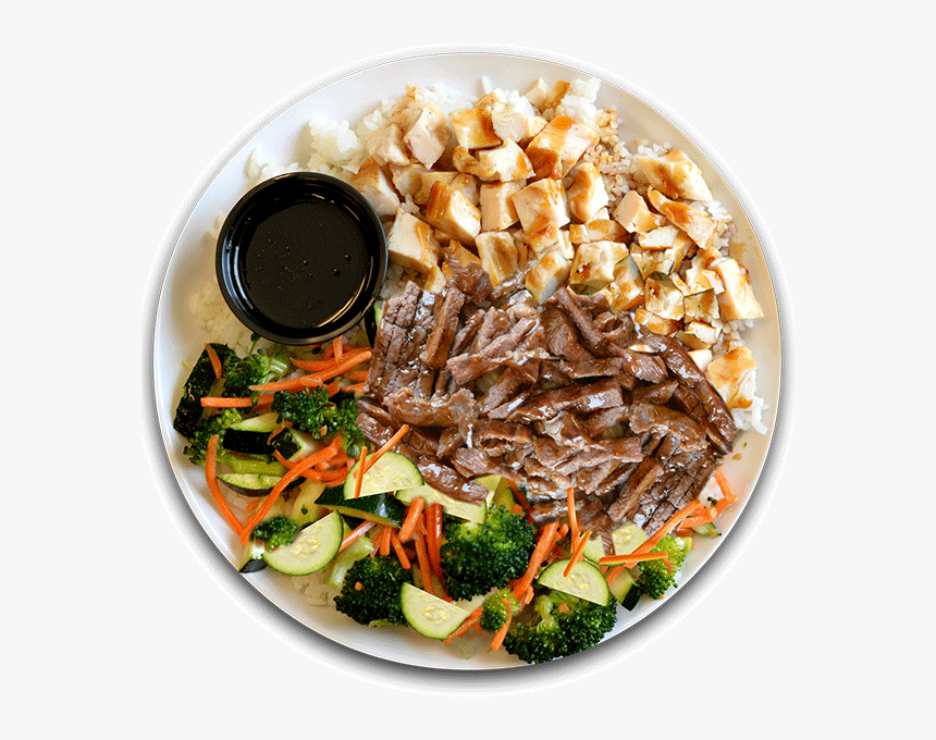 Rumbi Island Grill"scombination Rice Bowl - Rumbi Rice Bowl, HD Png Download, Free Download