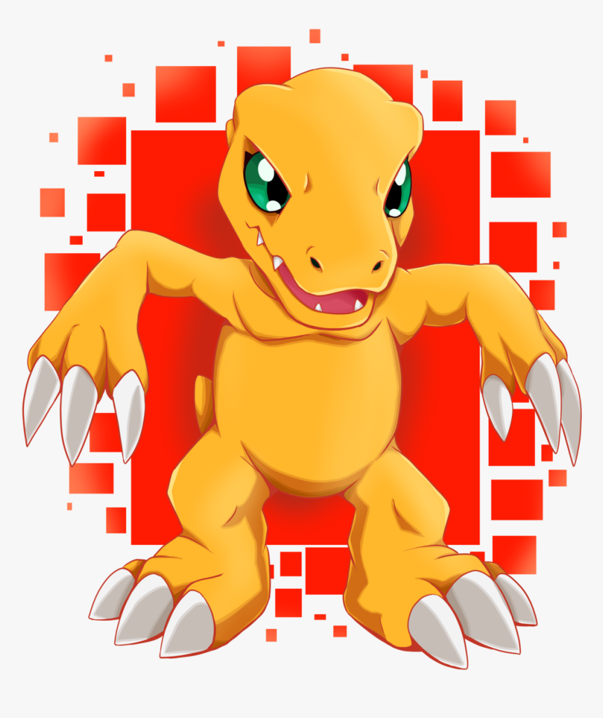 S1 Agumon By Sarahrichford - Digimon Adventure, HD Png Download, Free Download