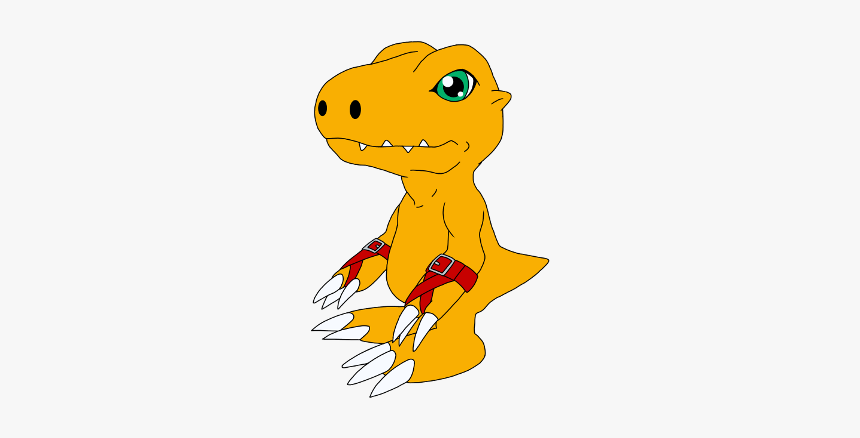 Digimon Digimonsavers Agumon Freetoedit - Desenho Animado Do Simpson, HD Png Download, Free Download