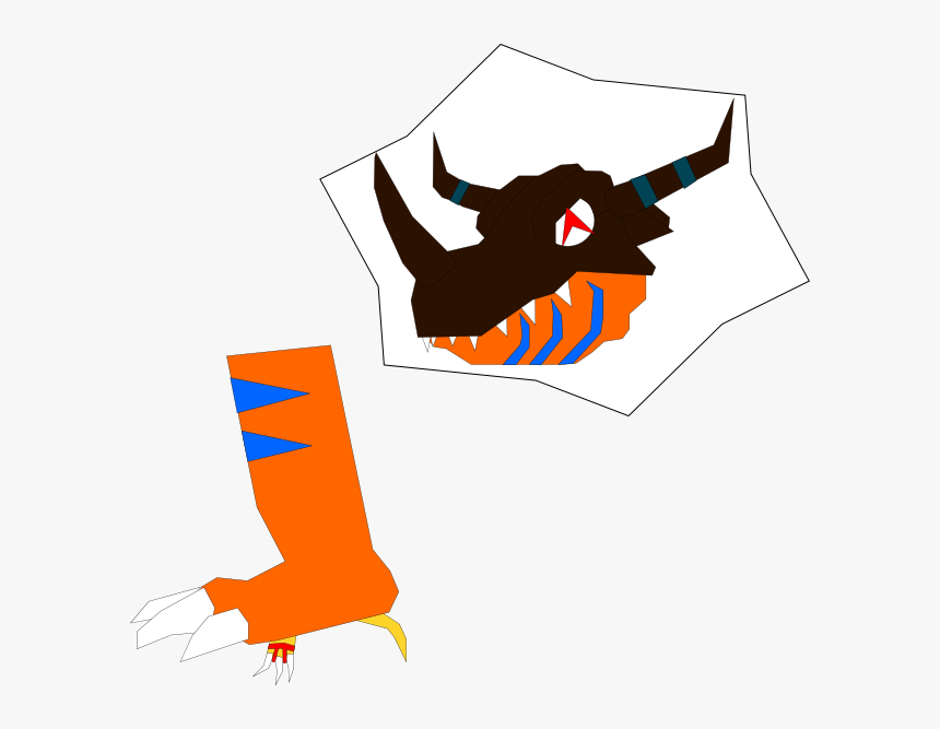 Greymon Stomp, HD Png Download, Free Download