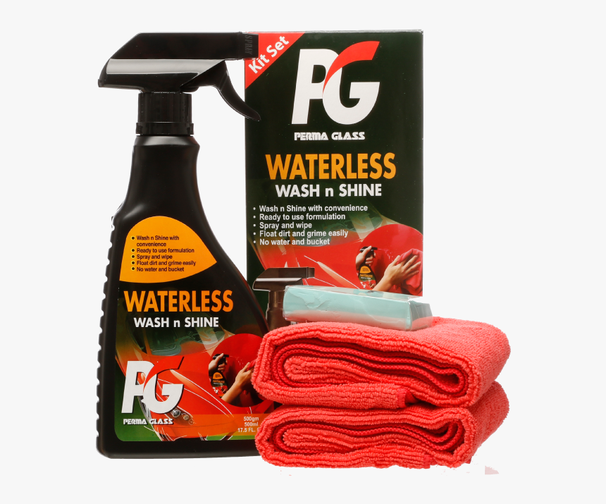 Pg Perma Glass Waterless Wash N Shine - Tread, HD Png Download, Free Download