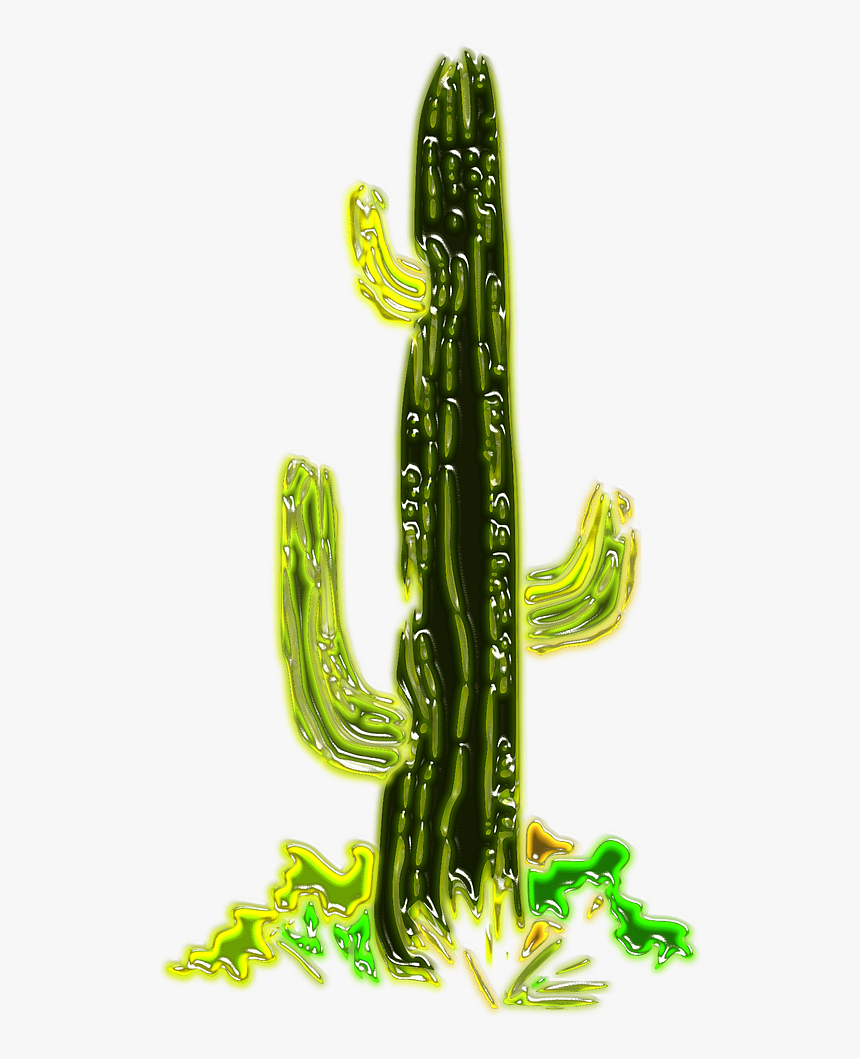 Gambar Pohon Kaktus Animasi, HD Png Download, Free Download