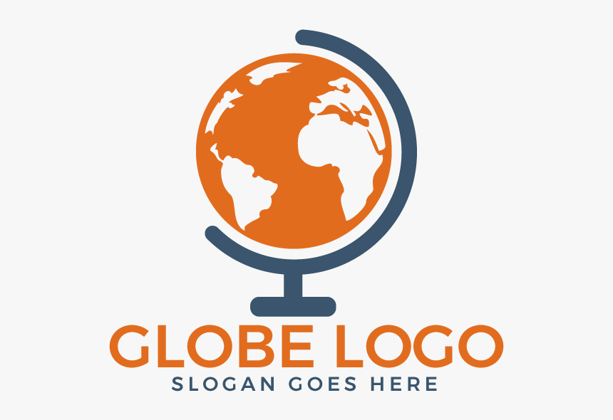 Globe Logo Design - Circle, HD Png Download, Free Download