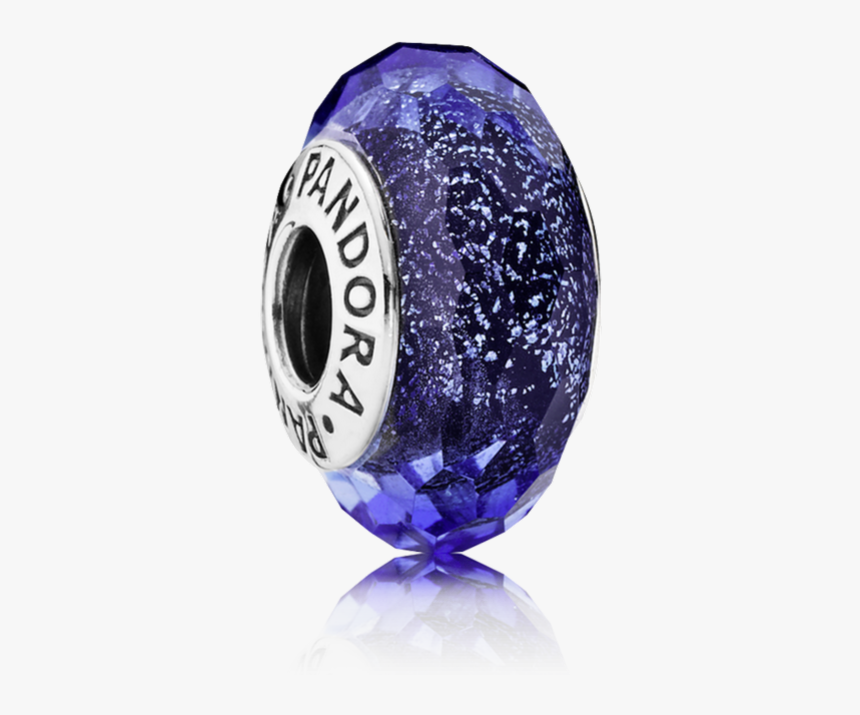 Pandora Blue Fascinating Iridescence Charm, Murano - Pandora Vetro Di Murano Blu, HD Png Download, Free Download