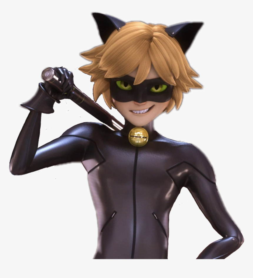 Chat Noir Png - Chat Noir Miraculous Ladybug, Transparent Png, Free Download