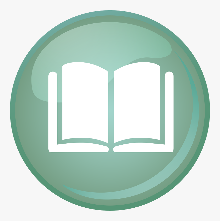 Open Book Icon - Circle, HD Png Download, Free Download