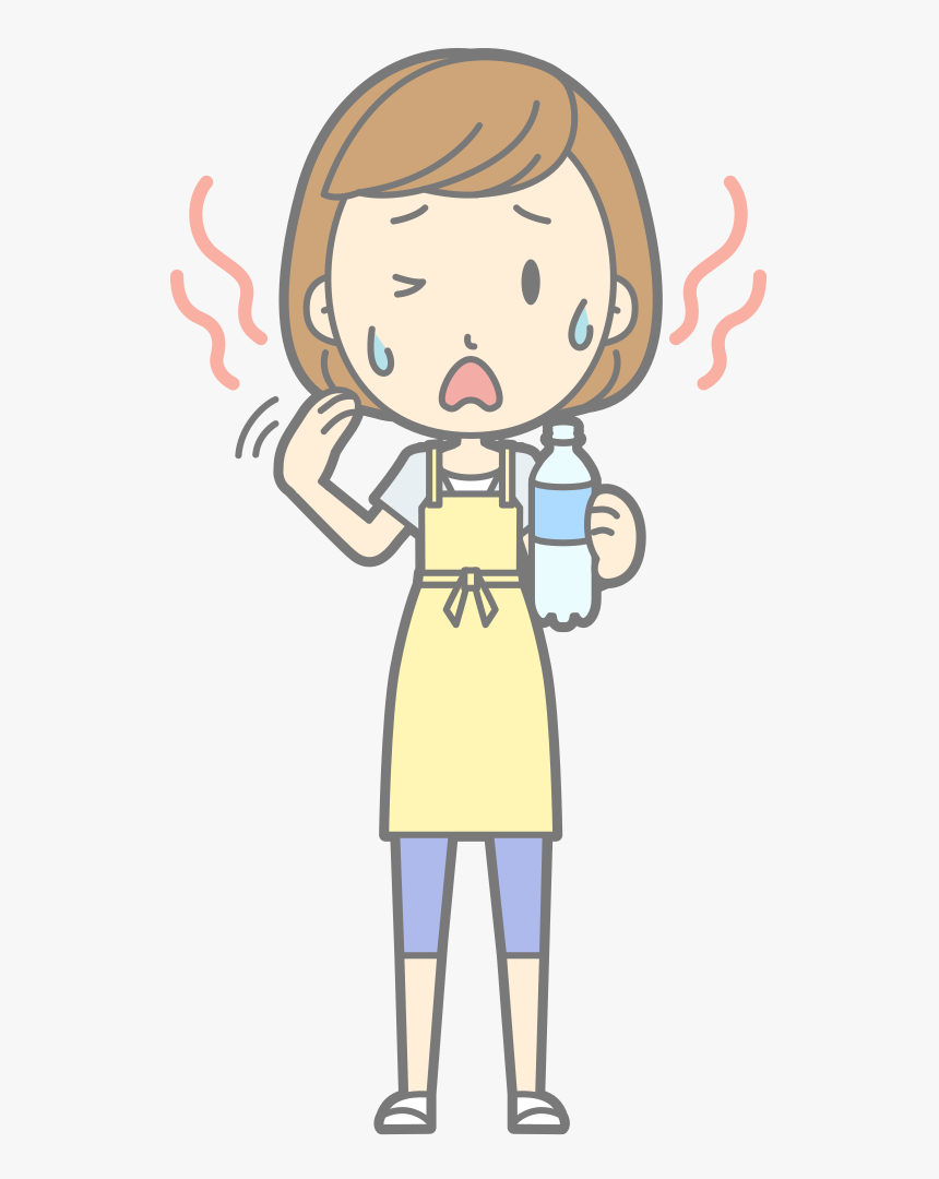 It"s Hot - Hot Weather Cartoon Png, Transparent Png, Free Download