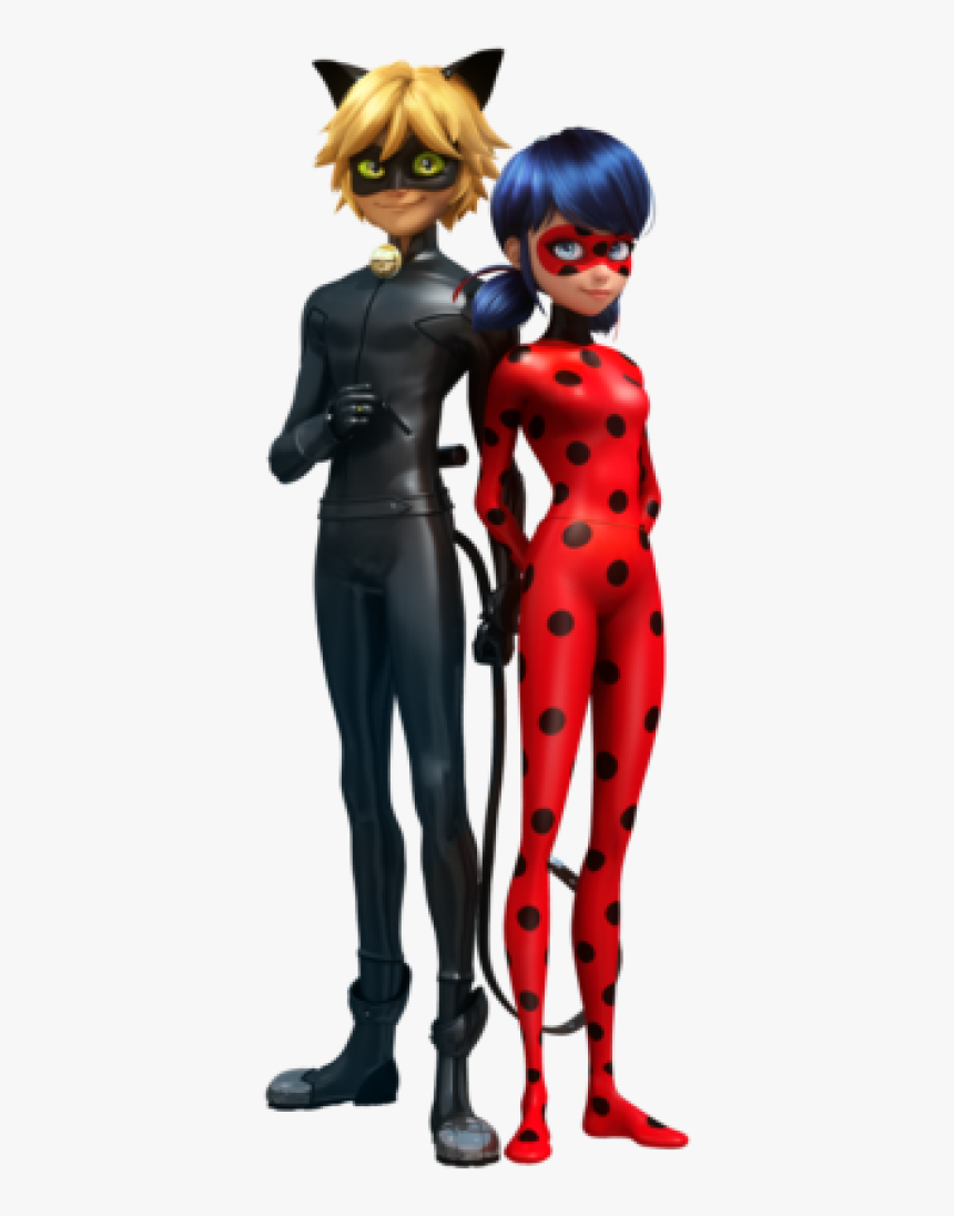 Miraculous Ladybug And Cat Noir Png, Transparent Png, Free Download
