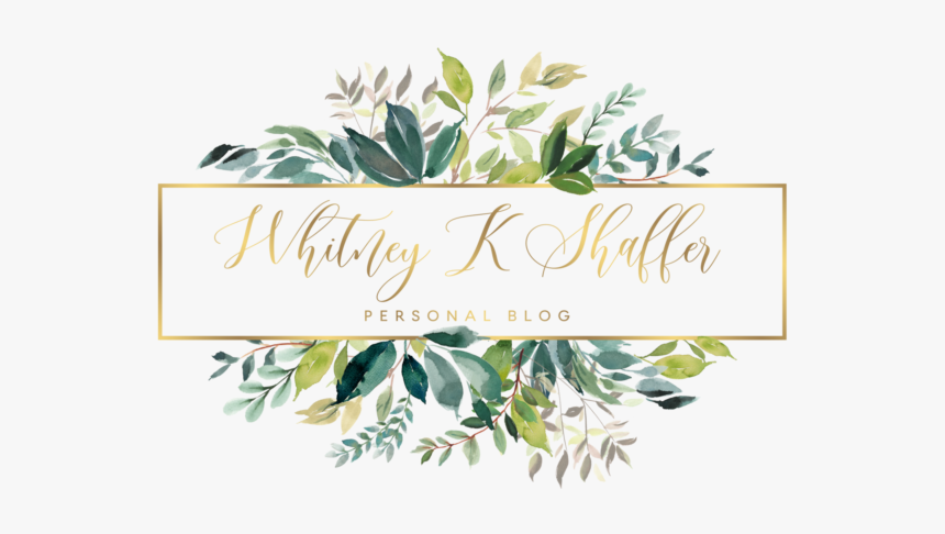 Logo, Greenery, Whitney K Shaffer, Gardener, Greenery, - Watercolor Leaf Transparent Background, HD Png Download, Free Download