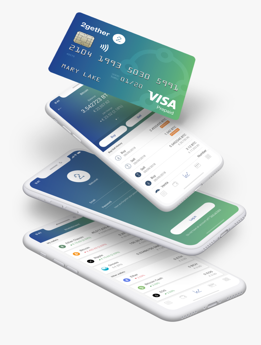 2gether Visa Debit Card Allowing To Pay, HD Png Download, Free Download