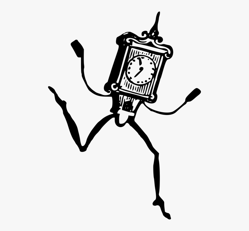 Transparent Cartoon Clock Png - Animated Png Clock, Png Download, Free Download