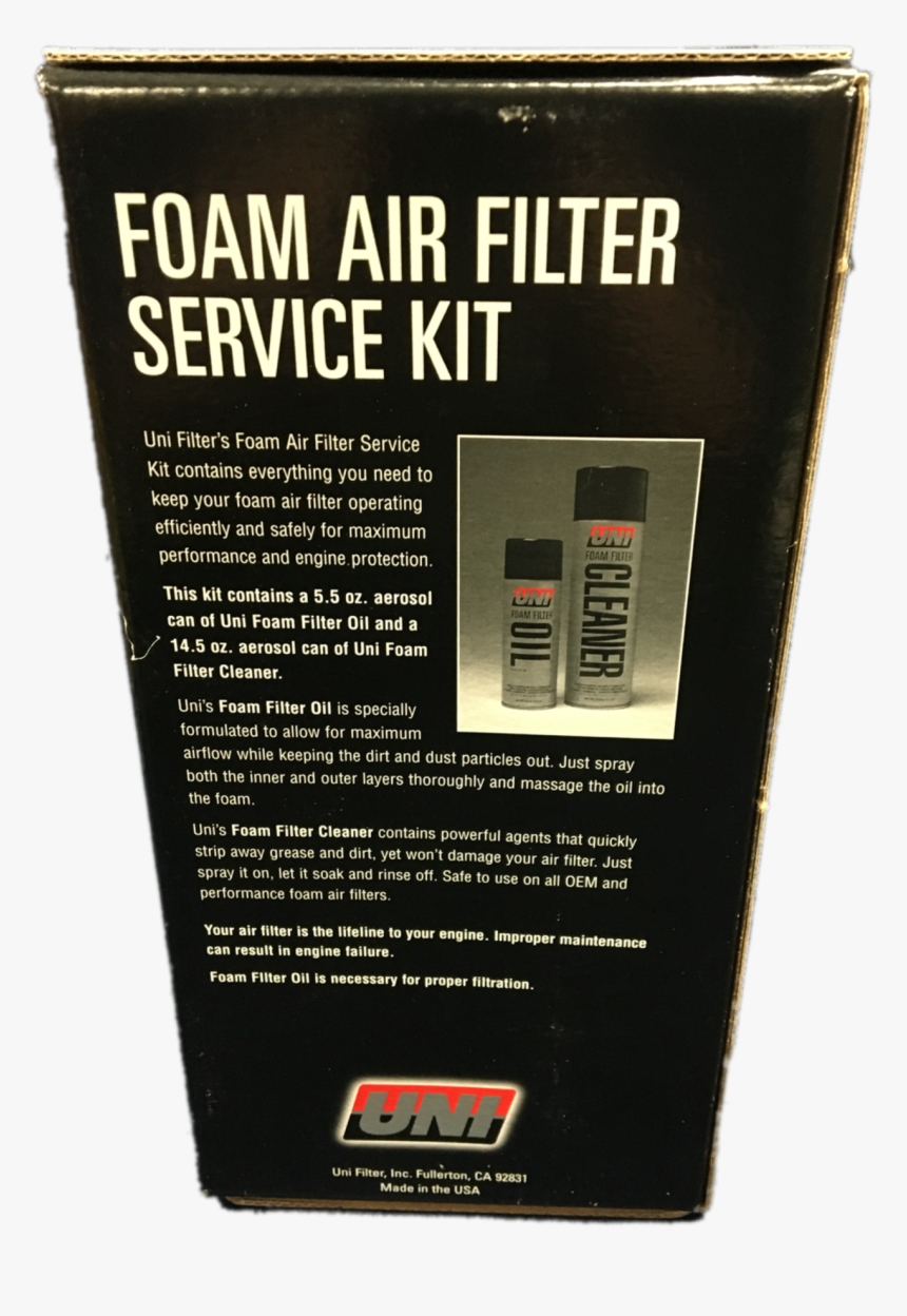 Uni-filter Foam Filter Service Kit , Png Download - Customer Service Week Ideas, Transparent Png, Free Download