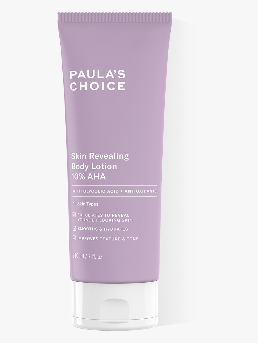 Skin Revealing Body Lotion 10% Aha - Paula's Choice Weightless Body Treatment 2 Bha, HD Png Download, Free Download