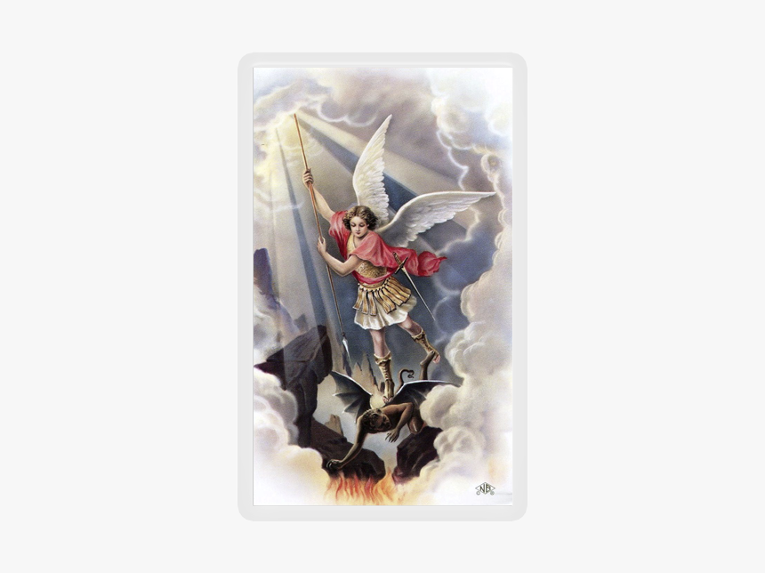 Archangel Michael - St Michael The Archangel Prayer Card, HD Png Download, Free Download