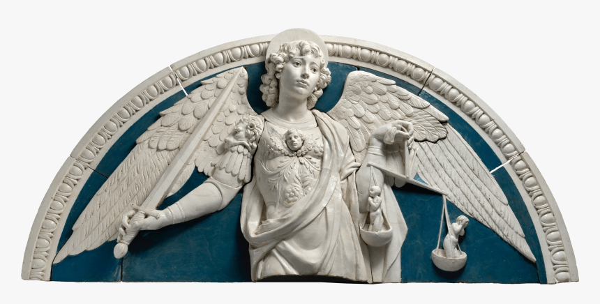 Saint Michael The Archangel, 1475 Luca Della Robbia - Andrea Della Robbia Saint Michael The Archangel, HD Png Download, Free Download