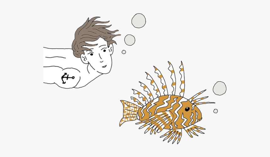 Fish Dream Dictionary - Cartoon, HD Png Download, Free Download