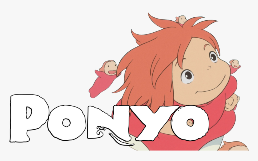 Ponyo On The Cliff - Ponyo Png, Transparent Png, Free Download