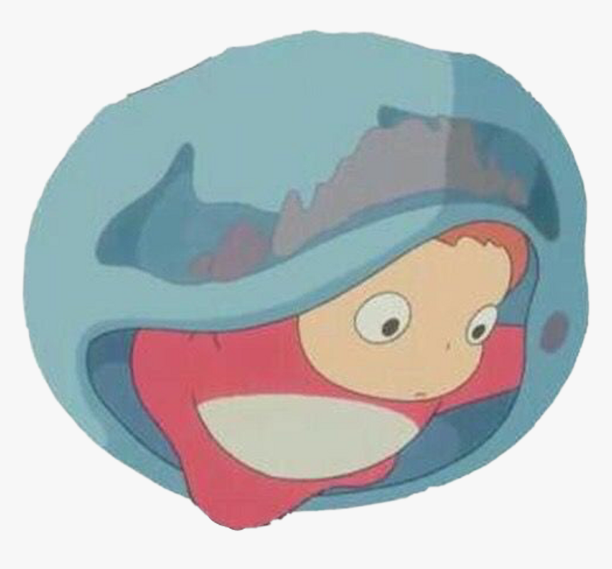 Ponyo Ghibli Studio Drawing Cute , Png Download - Ponyo Studio Ghibli Stickers, Transparent Png, Free Download