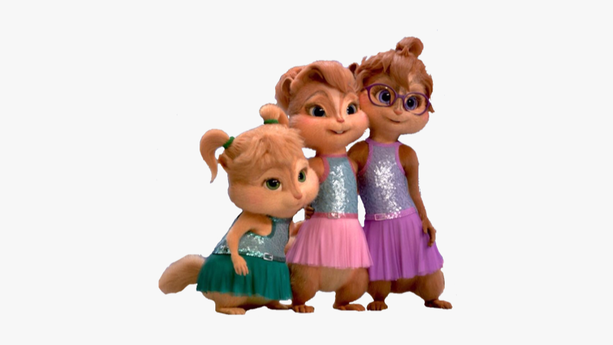 Alvin And The Chipmunks Brittany Jeanette And Eleanor, HD Png Download, Free Download