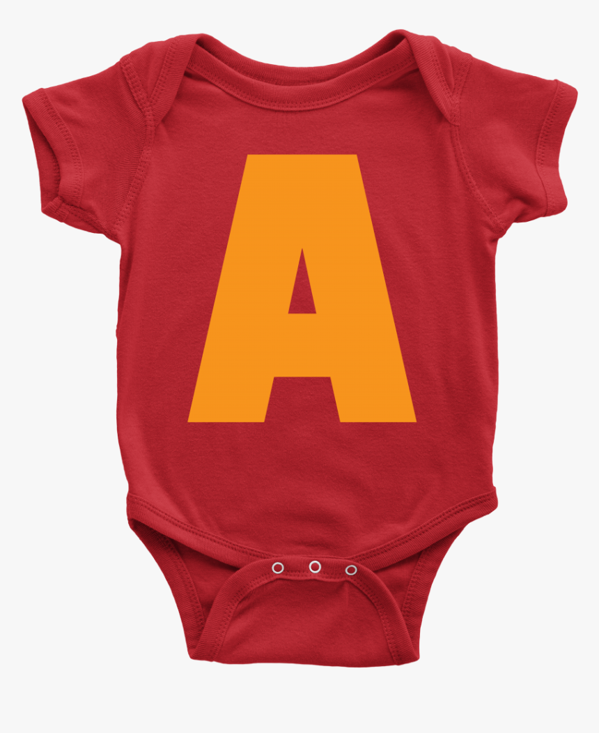 Letter A Alvin And The Chipmunks Style Kids Apparel - Coquelicot, HD Png Download, Free Download