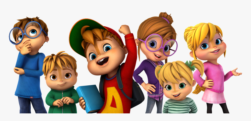 Alvinnn Estreiam Novos Epis Dios No Gloob - Alvin And The Chipmunks Cartoon 2018, HD Png Download, Free Download