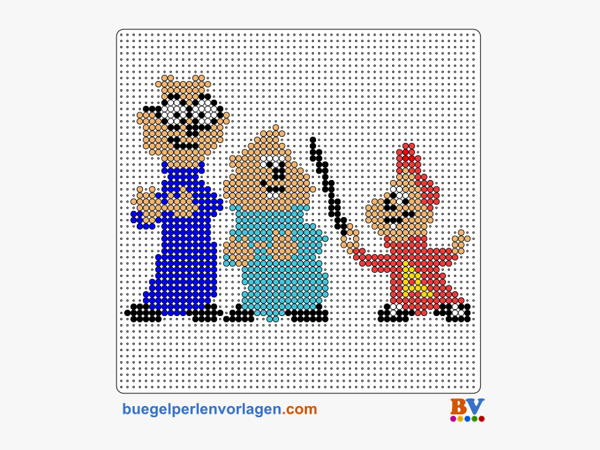 Perler Beads Alvin And The Chipmunks, HD Png Download, Free Download