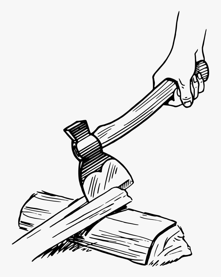 Hatchet - Drawing The Axe, HD Png Download, Free Download