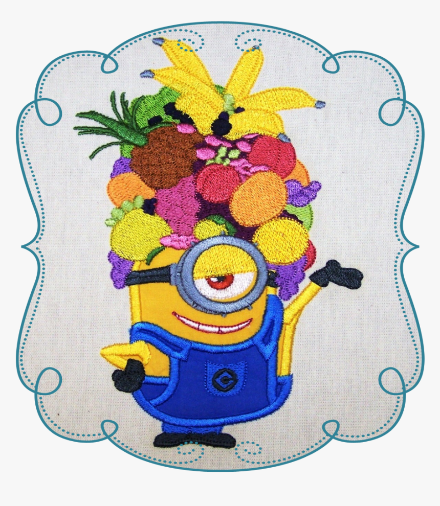 Fruit Basket Rascal - Applique Designs Dino, HD Png Download, Free Download