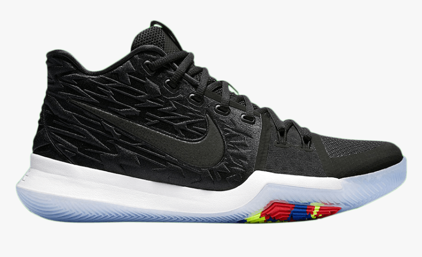 Kyrie 3 Black Multicolor, HD Png Download, Free Download