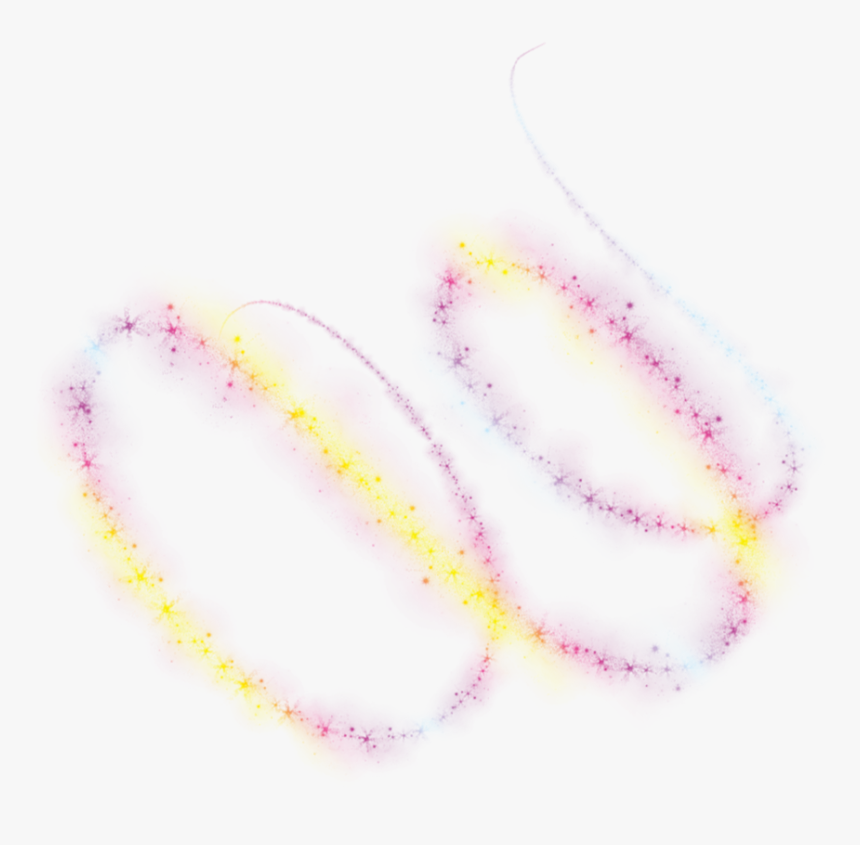 #ftestickers #effect #overlay #swirl #sparkle #colorful - Illustration, HD Png Download, Free Download