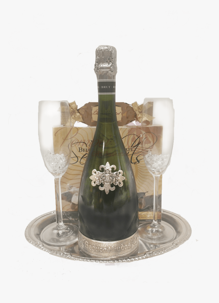 It"s A Celebration Sparking Wine Gift Basket, Segura - Champagne, HD Png Download, Free Download