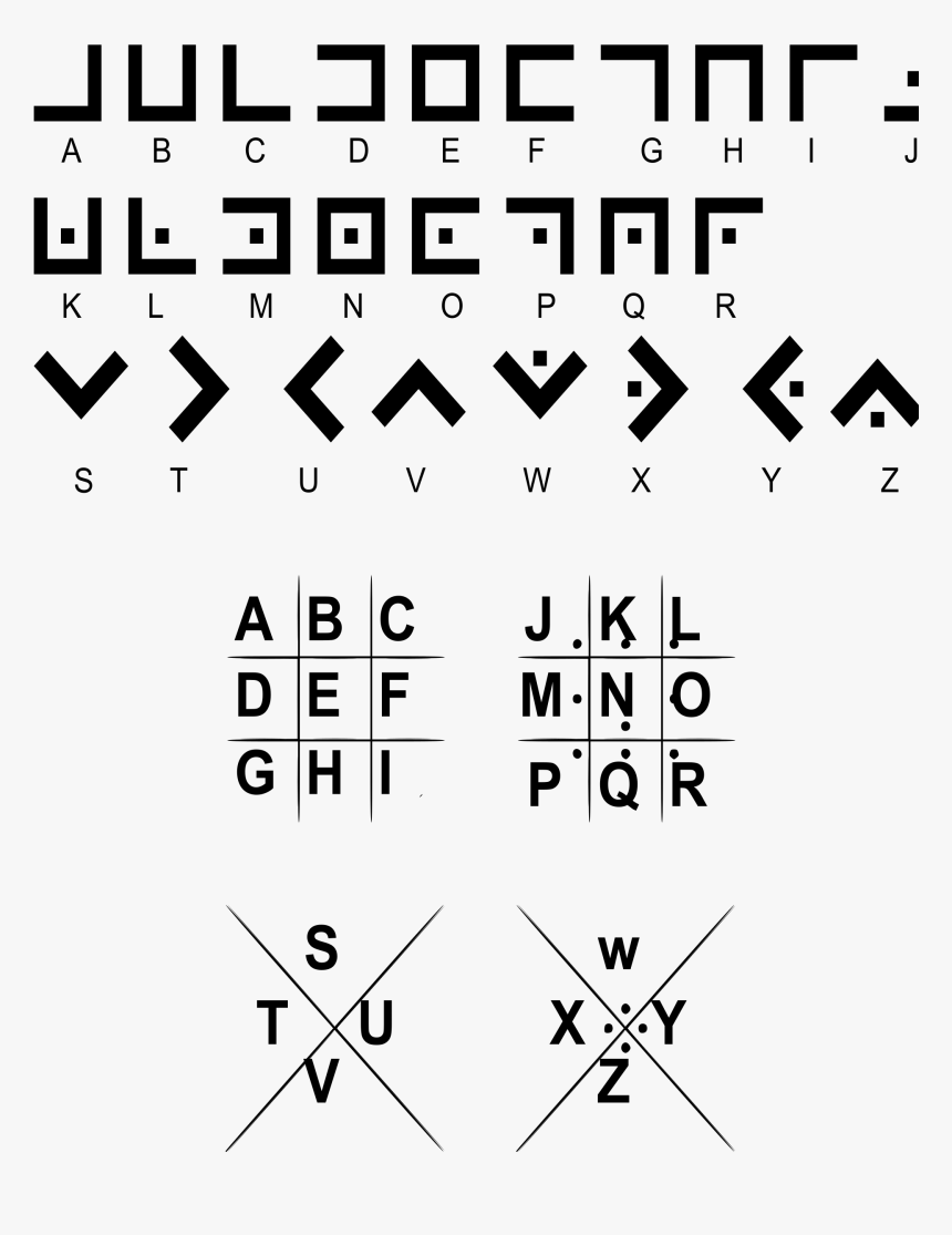 The Lost Symbol Crypt Code Clip Arts - Dan Brown The Lost Symbol Code, HD Png Download, Free Download